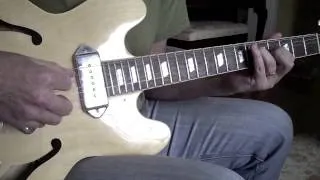 Don't Let Me Down - lead guitar cover (Some Beatle fun with the E Pentatonic scale)