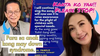 Sharon Cuneta PINATIGIL si Sal Panelo sa pagkanta ng kanyang iconic song. Panelo RUMESBAK