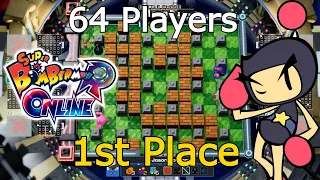Super Bomberman R Online - 1st Place Win - (Black Bomber)