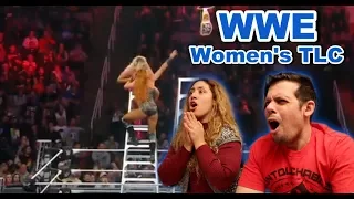 WWE TLC - Becky Lynch vs Charlotte Flair vs Asuka REACTION!