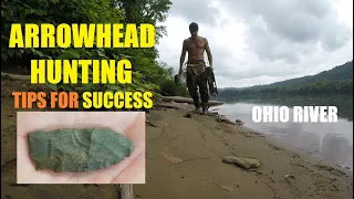 Mudlarking The Ohio River - Tips For Success - How To Find Arrowheads - Indian Artifacts -