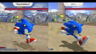 Sonic Unleashed: PS2 vs Wii