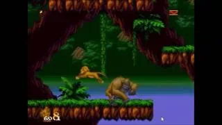 The Lion King (Sega Genesis) Full playthrough w/secrets!