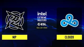 NiP vs. Cloud9 - Map 2 [Overpass] - Group B - IEM Dallas 2022