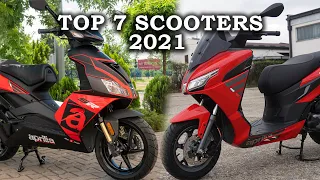 TOP 7 50cc Scooters for 2021