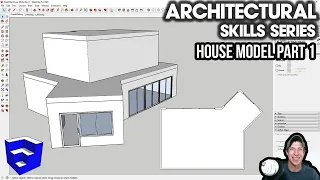 HOUSE MODELING in SketchUp 2020 Part 1 - Setup and Windows