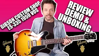 GIBSON Custom Shop ES-335 1959 VOS - Guitar Review, Demo and Unboxing!