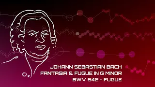 J.S. Bach - Fantasia & Fugue in G minor, BWV 542 - Fugue (Synthesized)