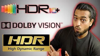 What is the difference between HDR10, HDR10+, and Dolby Vision? ⚡️Which Display is Good for you??