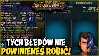 ⭐ BŁĘDY, KTÓRYCH DOBRZY GRACZE NIE MOGĄ POPEŁNIAĆ ⭐ SHAKES & FIDGET ⭐ N3UTR4L ⭐