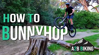 How to Bunny Hop your Mountain Bike like a PRO! UNLOCK your riding potential!
