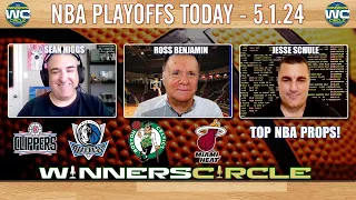 NBA Playoffs Picks Today 5/1/24: Best NBA Props, Heat vs. Celtics & Mavericks vs. Clippers