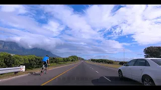 #DriveWithMe - Part 08 - Beautiful views on way back to Century City, Cape Town, SOUTH AFRICA