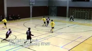 Futsal - Ykkösen nousukarsinta Ponnistus (Lapua) vs. AS Moon (Raahe) 6.3.2012