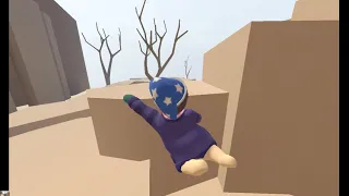 No deserto...abandonada l Human Fall Flat