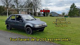 Je refais l'avant de la 205 (Partie 2/2)