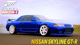 FORZA HORIZON 4 - ЛЕГЕНДАРНЫЙ NISSAN SKYLINE GT-R R32. ДРИФТ В ФОРЗА ХОРАЙЗЕН 4.