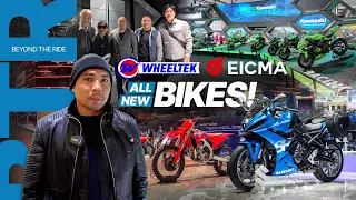 Expect All New Bikes From Wheeltek Philippines — Kawasaki, Honda, Suzuki | EICMA 2023 Recap