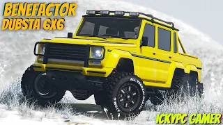 GTA 5 Online : Benefactor Dubsta 6x6 Customization & Review