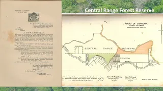 A Brief History of Forest Reserves in Trinidad and Tobago's Forest Reserves