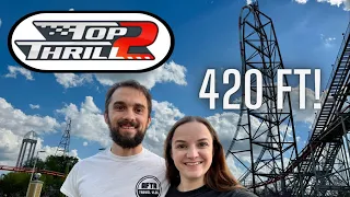 TOP Thrill 2 Preview Day! CP Racing | NEW Roller Coaster at Cedar Point