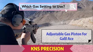 New KNS Piston for Galil Ace Short Barrel Version Gas Settings