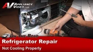 Frigidaire Refrigerator Repair - Not Cooling - Hard Start Relay Overload Kit - Diagnostics