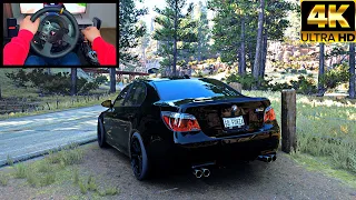 BMW E60 M5 | Forza Horizon 5 | Thrustmaster TX Steering Wheel Gameplay