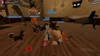 Goku Roasting some random nigga