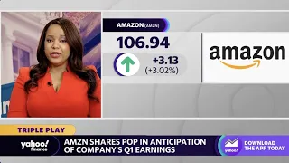 Amazon stock surges ahead of its Q1 earnings, Whole Foods restructuring