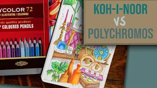 Koh-I-Noor POLYCOLOR Colored Pencils - Is It a Good POLYCHROMOS Alternative?