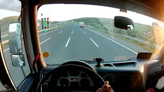 POV Driving Truck #4 - Turkey in Ankara