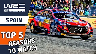 Top 5 Reasons to Watch WRC RallyRACC - Rally de España 2022