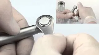 Replacing the rotor of Alegra dental turbine handpice