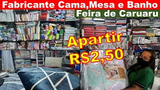 CARUARU FEIRA DA SULANCA- CAMA, MESA E BANHO DIRETO DO FABRICANTE PEÇAS APARTIR R$2,50 MUITO BARATO