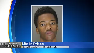 Kyree Brown sentenced to 2 consecutive life sentences for murdering couple