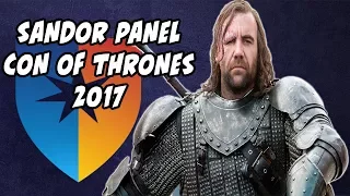 The Journey Of Sandor Clegane Game Of Thrones Season 7 (Con Of Thrones Panel 2017)