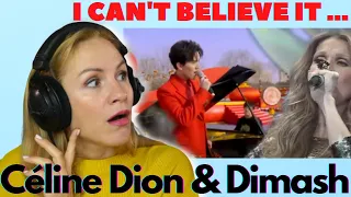 😮Vocal Coach Reacts to Céline Dion & Dimash Kudaibergen - Jasmine Flower V-Duet |REACTION & ANALYSIS