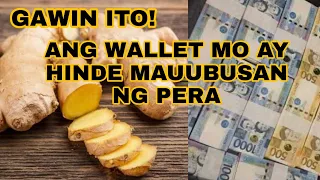 GAWIN ITO TIYAK NA HINDE MAUUBUSAN NG PERA ANG WALLET MO