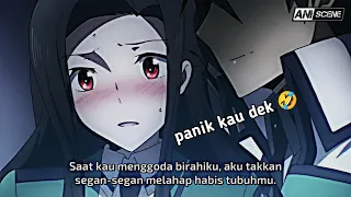 Ketika digoda senpai kawai 😂 || Jedag Jedug Anime