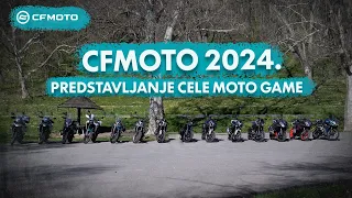 Cela gama CFMOTO motocikala za 2024. godinu