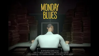 Monday Blues - Trailer (2022) | Animated Short Film | 3dsense Media School