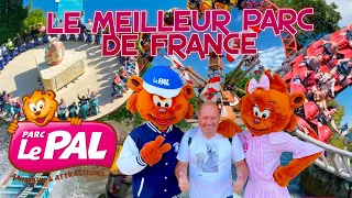 VLOG PARC LE PAL LE MEILLEUR PARC DE FRANCE - TOUTES LES ATTRACTIONS DU PARC LE PAL - 50 ANS DU PAL