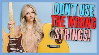 How To Choose The Right Guitar Strings (feat. @lindsayell)