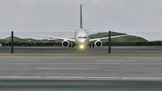 Garuda Indonesia Flight 200  (Crash Animation)