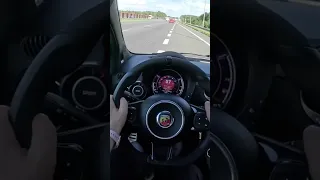 Abarth 595 Competizione 1.4 T-JET 180HP Acceleration