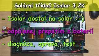 FVE střídač Isolar 3.2K popravenej přepětím