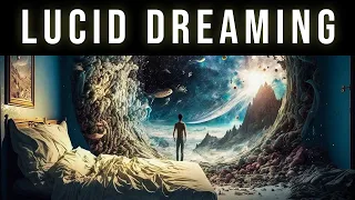 Enter The Dream World While Sleeping | Lucid Dreaming Black Screen Theta Waves Deep Sleep Music