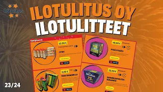 Suomen Ilotulitus Oyn ilotulitteet 2023-2024