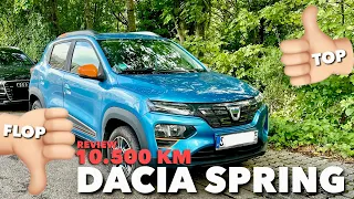 DACIA Spring - Das GUTE & SCHLECHTE nach 10.500 KM und 1,5 Jahren - UNGESCHÖNT und EHRLICH !!